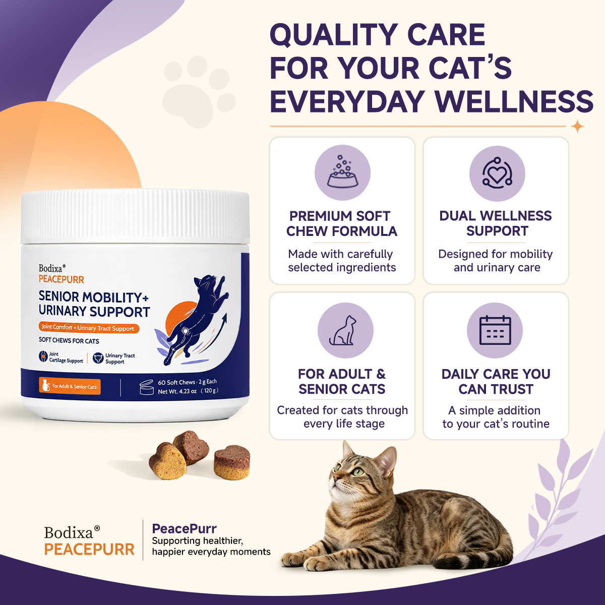 SENIOR MOBILITY+ URINARY SUPPORT - 4