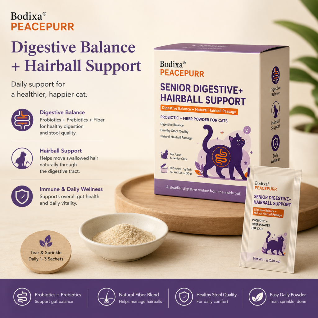 SENIOR DIGESTIVE+ HAIRBALL SUPPORT